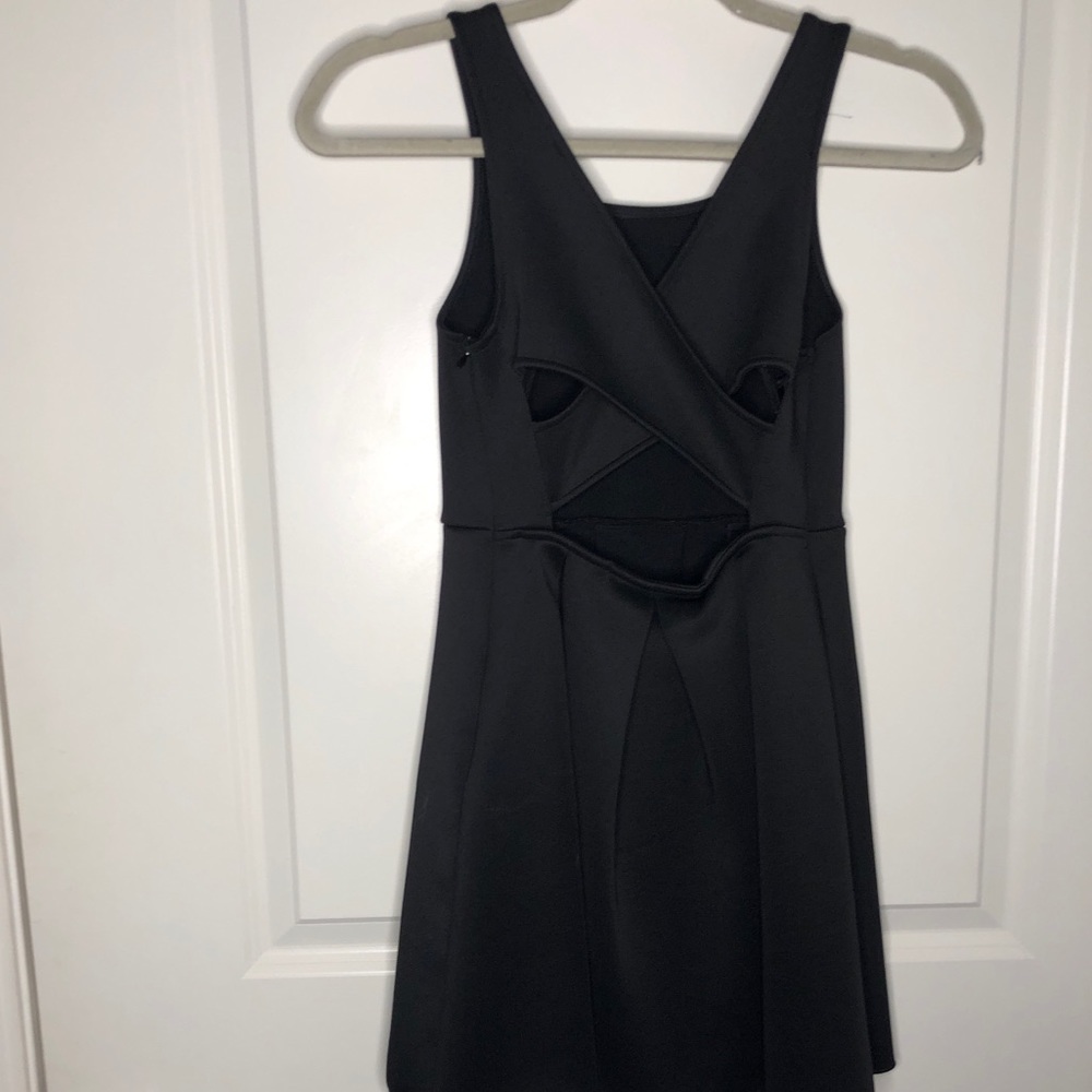Dress black of express
